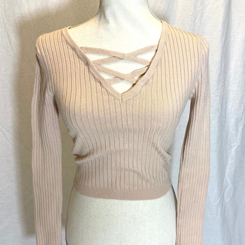 Forever21 Blush Pink Crop Top